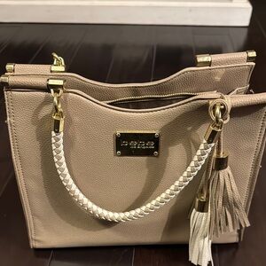 Bebe Beige Shoulder Bag